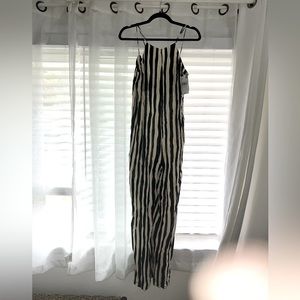 Mango Striped Jumpsuit